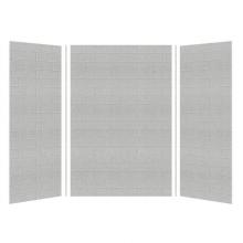 Transolid TR-SWK483672-27 - SaraMar 36-In X 48-In X 72-In Glue to Wall 3-Piece Shower Wall Kit