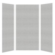 Transolid TR-SWK483696-27 - SaraMar 36-In X 48-In X 96-In Glue to Wall 3-Piece Shower Wall Kit