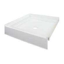 Transolid TR-T33636-01 - T3 36 x 36 Single Threshold Shower Base with Center Drain in White