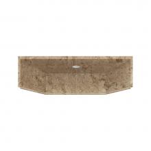 Transolid T3981-92 - 39.5'' x 37.75'' Solid Surface ADA Shower Dome in Silver Mocha