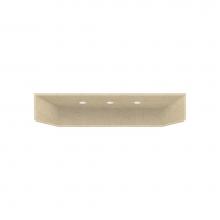 Transolid T6021-96 - 32'' x 60'' Solid Surface Shower Dome in Almond Sky