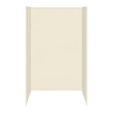 Transolid WK326096-A7 - 60'' x 32'' x 96'' Decor Tub Wall Surround in Biscuit