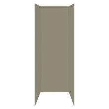 Transolid WK363696-A3 - 36'' x 36'' x 96'' Decor Shower Wall Surround in Peppered Sage