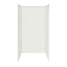 Transolid WK364872-A8 - 48'' x 36'' x 72'' Decor Shower Wall Surround in Matrix White