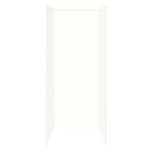 Transolid WK364896-A5 - 48'' x 36'' x 96'' Decor Shower Wall Surround in White