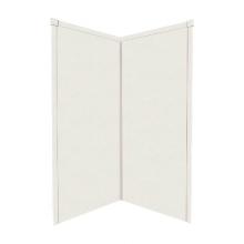 Transolid WK36NE72-B9 - 36'' x 36'' x 72'' Decor Corner Shower Wall Kit in Matrix Summit