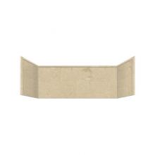 Transolid X6022-96 - Studio Solid Surface 60-in x 36-in Tub Wall Extension