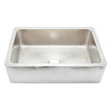 Thompson Traders KSA-3322HSS - Quiroga Hammered Stainless Steel