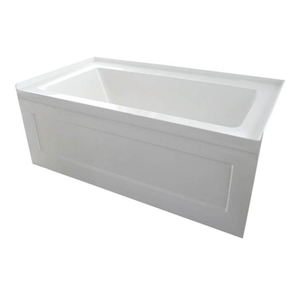 ESPACE Skirted Bathtub Right Drain 60 x 34''