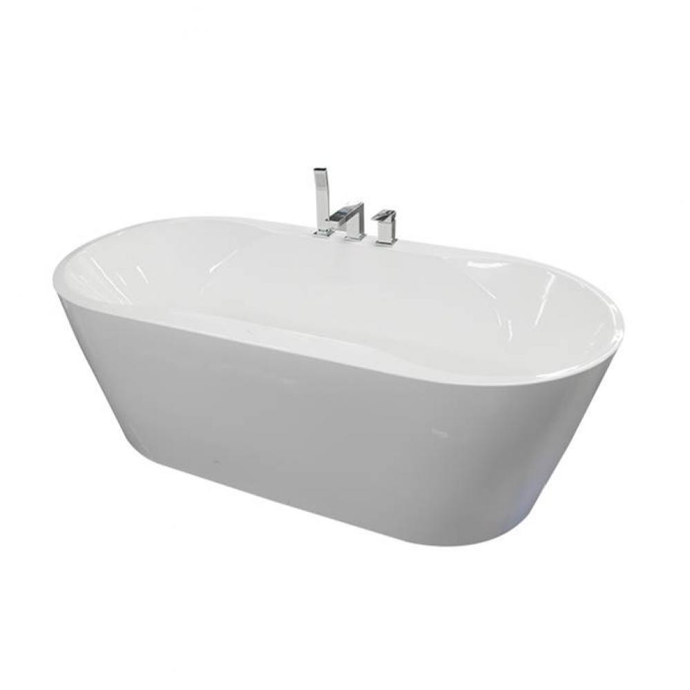 66.75 x 31.25 free standing bathtub