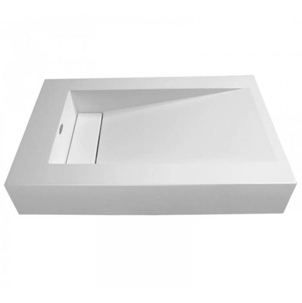 Shila Stone Single Basin 4.5apos;apos; lipsize. Gloss or Matte