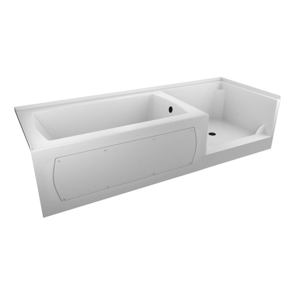 shower / tub combo 96''