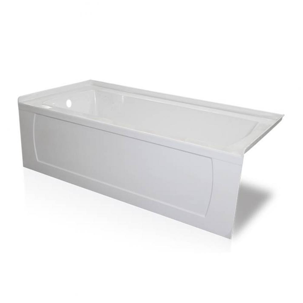 OVO Skirted Bathtub Left Drain 60 x 30''