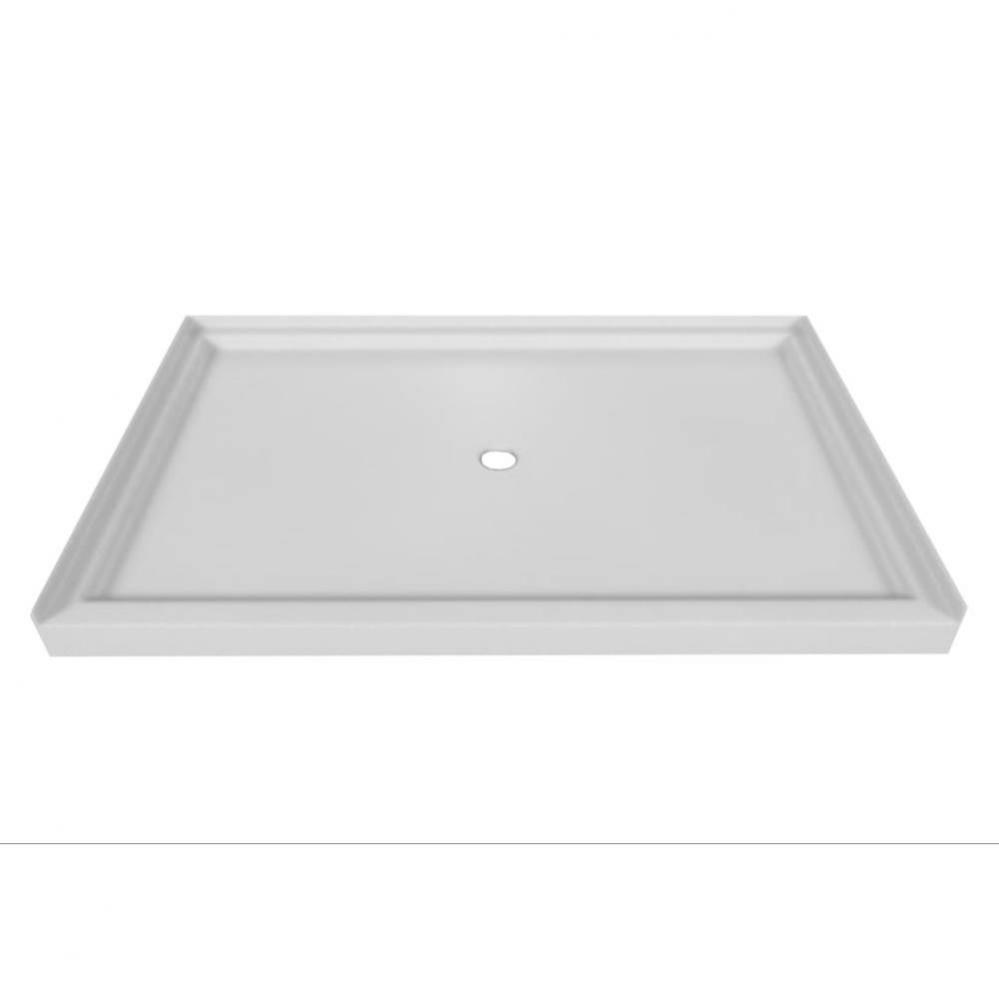 72 x 48 Single Threshold Shower Base Textured Bottom