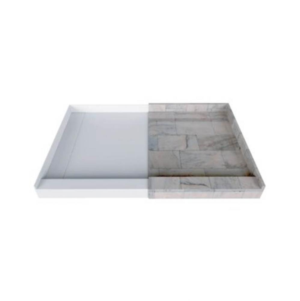 Tile Me Linear Single Threshold  Shower Base