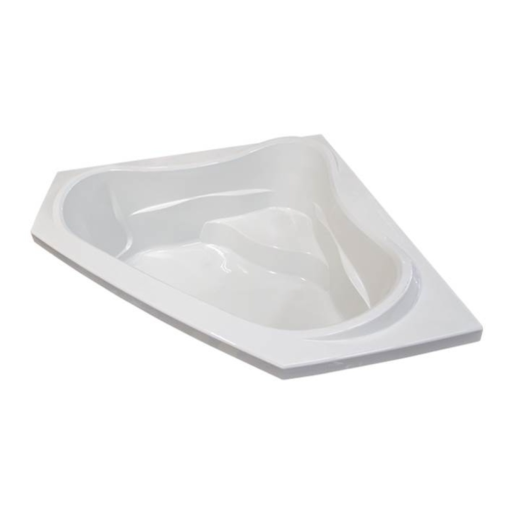 Vita corner bath with seat / hydro
