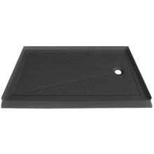 Valley Acrylic BFSBSTOD6636-BLK - 66 x 36 Barrier Free Shower Base - Single