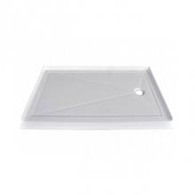 Valley Acrylic BFSBSTOD6042RWHT - Barrier Free  Shower