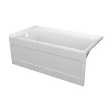 Valley Acrylic ESPACE6032SKLWHT - ESPACE tub 22'' skirt with pattern