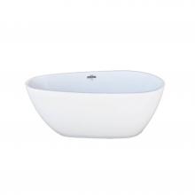 Valley Acrylic Love59 (VA6515)-VAA - 58.5 x 29.75 free standing bathtub