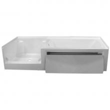 Valley Acrylic OVO9636LR-VHCS - Bath/Shower Combo bathtub 96 x 36