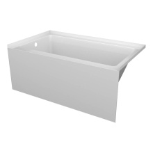 Valley Acrylic pSPACE6034SKLWHT - pSPACE6034SKLWHT Plumbing Soaking Tubs