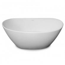 Valley Acrylic RUBY - Ruby cast resin  f/standing bath c/w drain