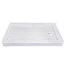 Valley Acrylic SBLDST4224RWHT - Shower Base For Pets