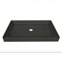 Valley Acrylic SBST4832-SGL-BLK - 48 x 32 Single Threshold Shower