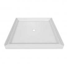 Valley Acrylic SBST4848-SGL - 48 x 48 Single Threshold Shower Base