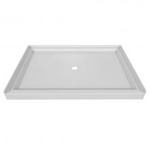 Valley Acrylic SBST6648-SGL-TXB - 66 x 48 Single Threshold Shower Base Textured