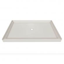 Valley Acrylic SBST7248-SGL-BIS - 72 x 48 Single Threshold Shower Base
