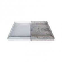 Valley Acrylic TMSBSTLD6036R - Tile Me Linear Single Threshold  Shower