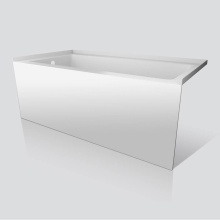 Valley Acrylic pSPACE5430SKRWHT - PSPACE tub 22'' plain skirt