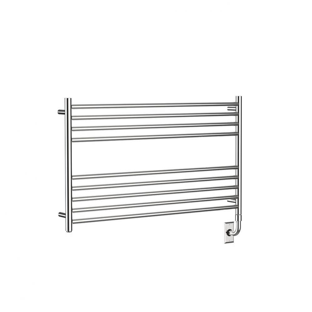 European Classics Stock Towel Dryer - Electric Only - Polished Stainless Steel