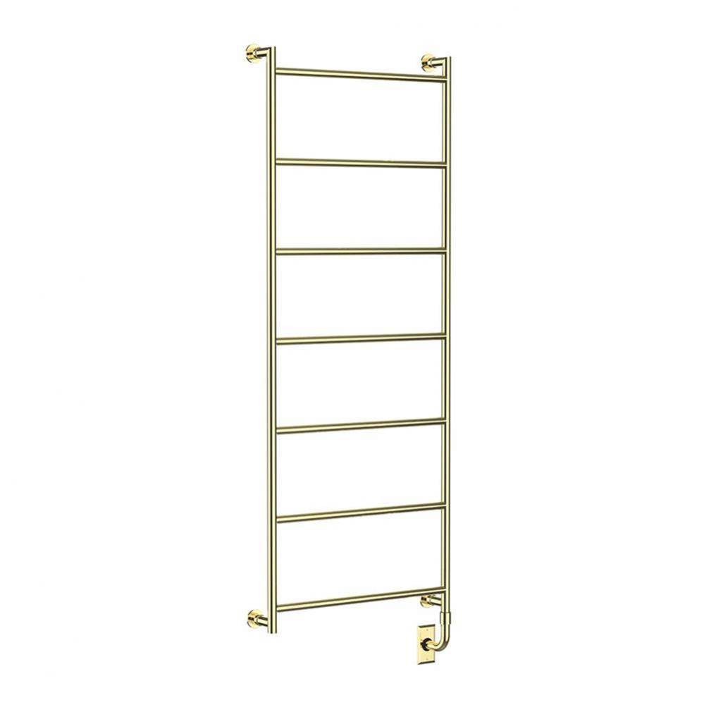 European Classics Custom Cylinder Towel Dryer - Electric Only - Polished Brass