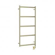 Vogue EUC1 48x24x4-5 BAR-Polished Brass - European Classics Custom Towel Dryer - Electric Only - Polished Brass