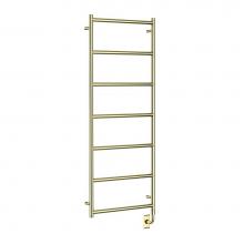 Vogue EUC1 60x24x4-7 BAR-Polished Brass - European Classics Custom Towel Dryer - Electric Only - Polished Brass