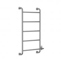 Vogue EUC4 48x24x5 1/2-5BAR-Chrome - European Classics Custom Towel Dryer - Electric Only - Chrome