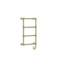 Vogue ENC1 (OG) 32x20x5-4BAR-Polished Brass - Limited Edition Towel Dryer - Electric Only - Polished Copper