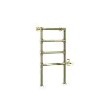 Vogue ENC2 (OG) 36x20x5-4BAR-Polished Brass - Limited Edition Towel Dryer - Electric Only - Polished Copper