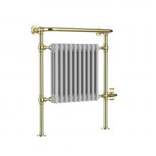Vogue ENC4 (OG) 36x29x10-Polished Brass - Limited Edition Towel Dryer - Electric Only - Polished Copper