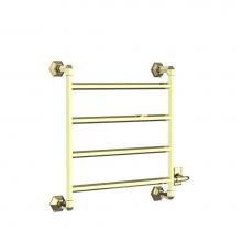 Vogue ENC8 32x30x6-4BAR-Polished Brass - Limited Edition Towel Dryer - Electric Only - Polished Copper
