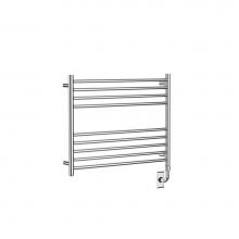 Vogue EU3 23.6x29.5x3.9-Polished Stainless Steel - European Classics Stock Towel Dryer - Electric Only - Polished Stainless Steel