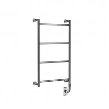 Vogue EUC2 32x20x4-4BAR-M-Chrome - European Classics Custom Mitre Towel Dryer - Electric Only - Chrome