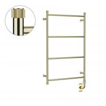 Vogue EUC3 36x24x4-4BAR-Polished Brass - European Classics Custom Towel Dryer - Electric Only - Polished Brass