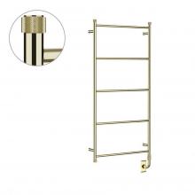 Vogue EUC3 48x24x4-5BAR-Polished Brass - European Classics Custom Towel Dryer - Electric Only - Polished Brass
