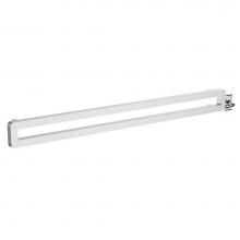 Vogue EUC6 5 1/2x60x3 1/2-S-Polished Stainless Steel - European Classics Custom Squared Towel Dryer - Electric Only - Polished Stainless Steel