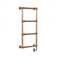 Vogue HADLEY 48x24x6 1/4-Polished Copper - Limited Edition Towel Dryer - Electric Only - Polished Copper