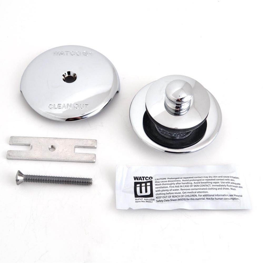 Nufit Lift And Turn Trim Kit Chrome Plated